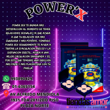 POWER X PASTILLAS TIENDAS AMOR 